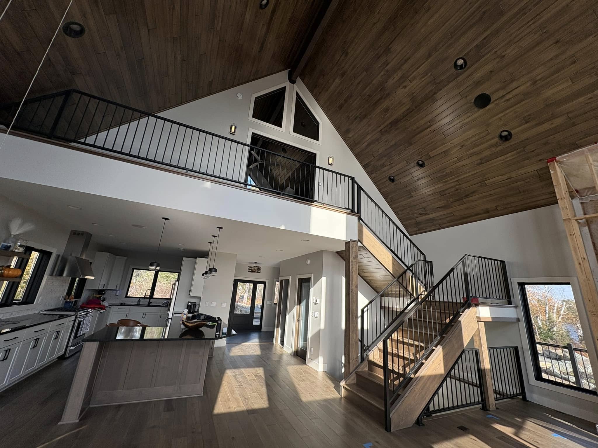 Custom metal handrails MN